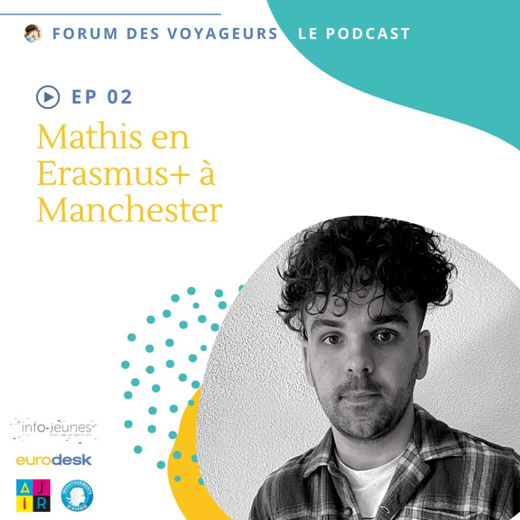 Mathis en Erasmus+ à Manchester