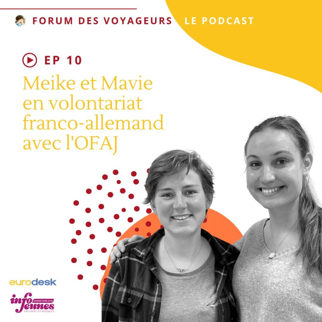 Meike et Mavie en volontariat franco-allemand avec l&rsquo;OFAJ