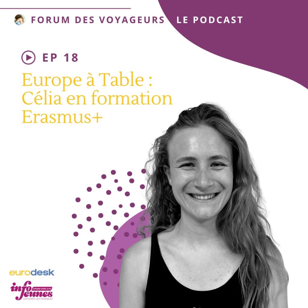 Europe à Table : Célia en formation Erasmus +
