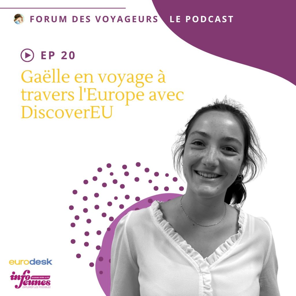 Gaëlle en voyage à travers l’Europe avec DiscoverEU
