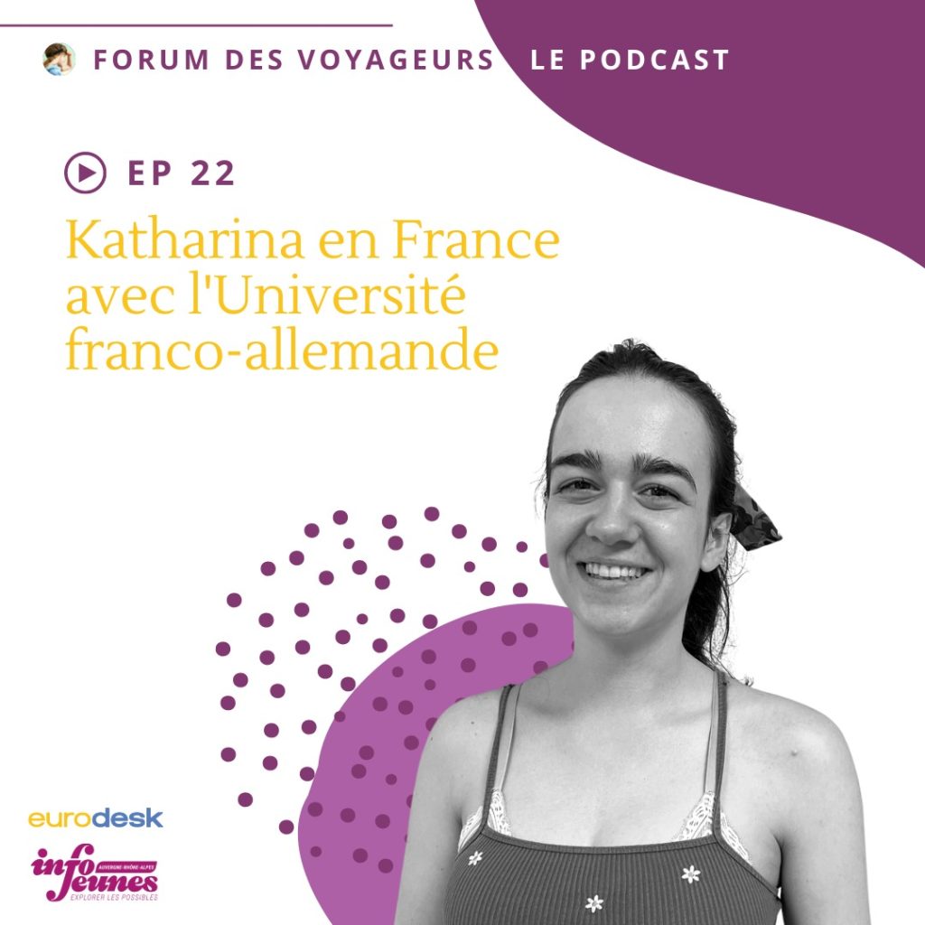 Katharina en France avec l&rsquo;Université franco-allemande