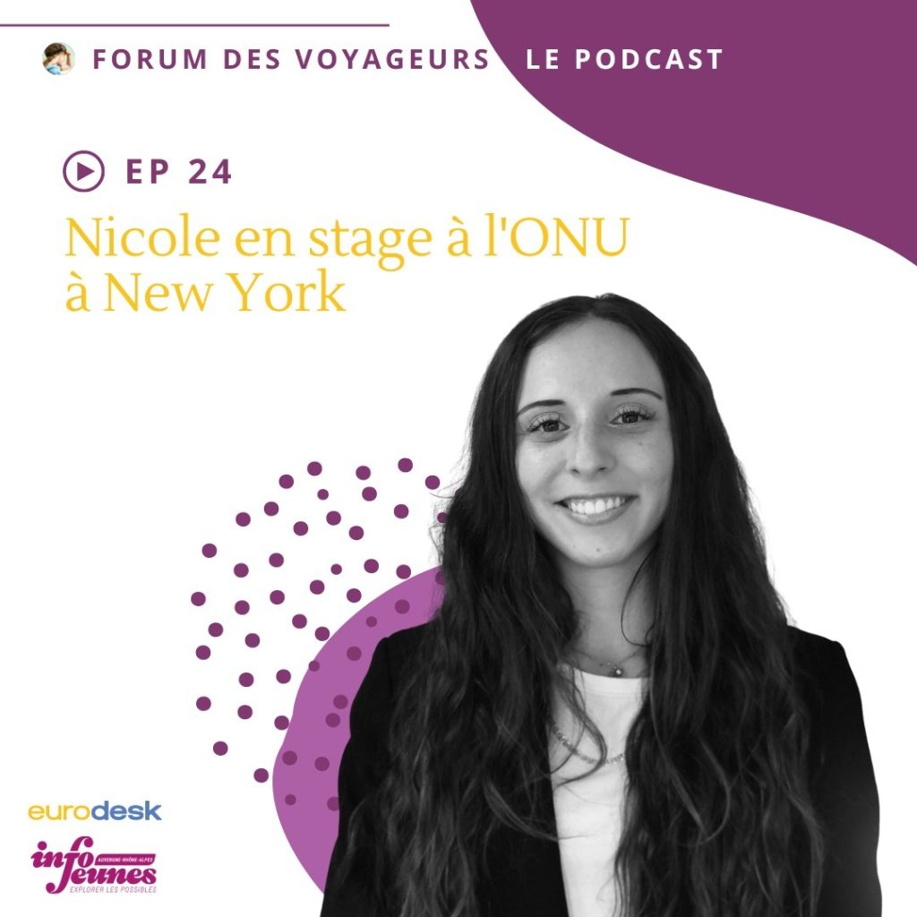 Nicole en stage à l’ONU à New York
