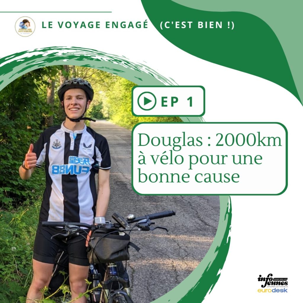 Douglas : 2000km à vélo pour une bonne cause