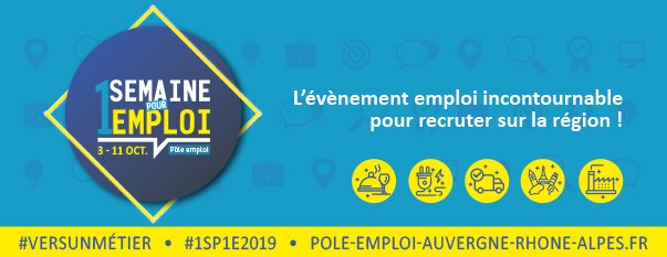 affiche 1 semaine pour 1 emploi