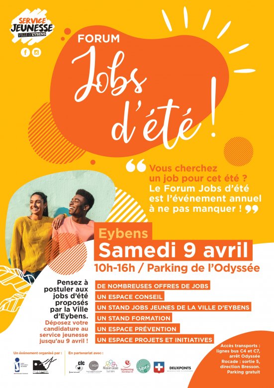 Affiche Job d'été Eybens