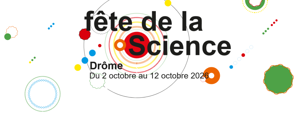 Visuel de la Fête de la science en Drôme
