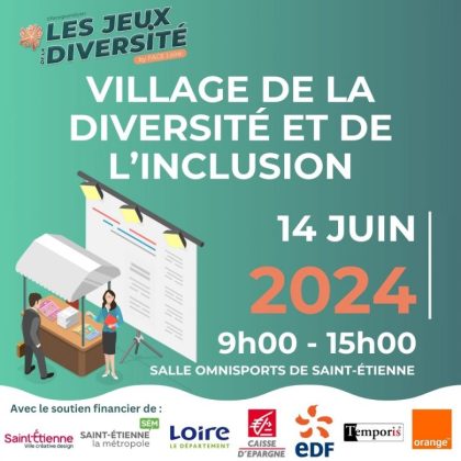 texte blanc sur fond verte clair avec un bandeau blanc en bas pour les logos