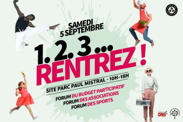 affiche 1, 2, 3 Rentrez