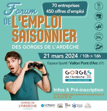 affiche emploi saisonnier