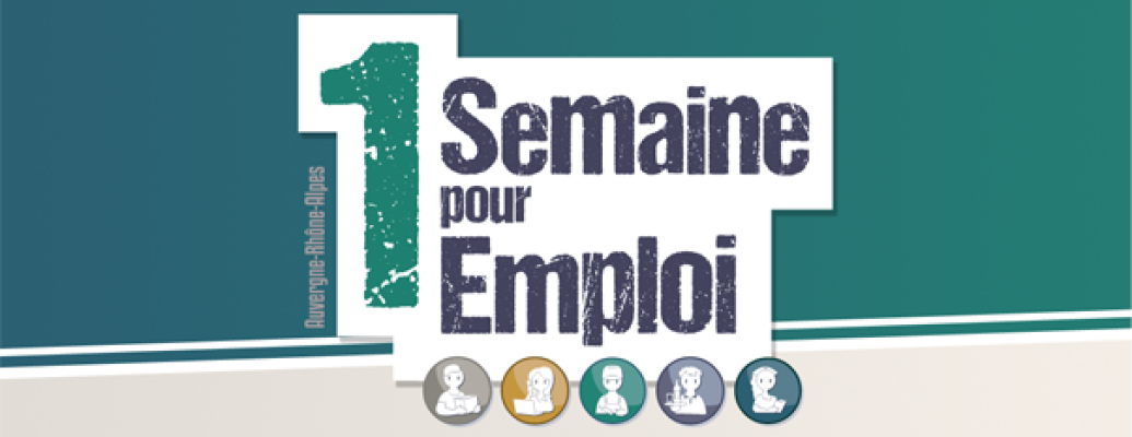 Affiche 1 semaine pour 1 emploi édition 2018