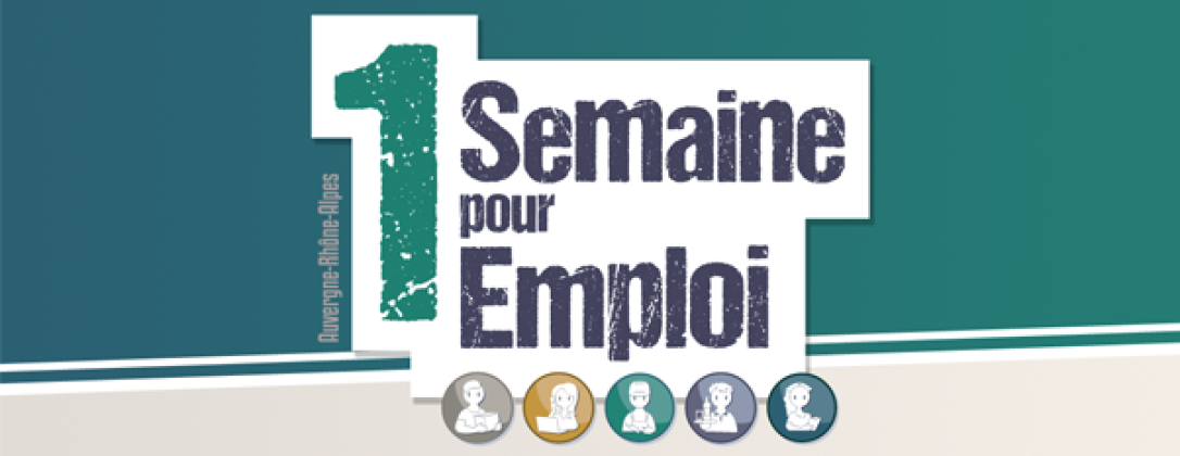 Affiche 1 semaine pour 1 emploi édition 2018