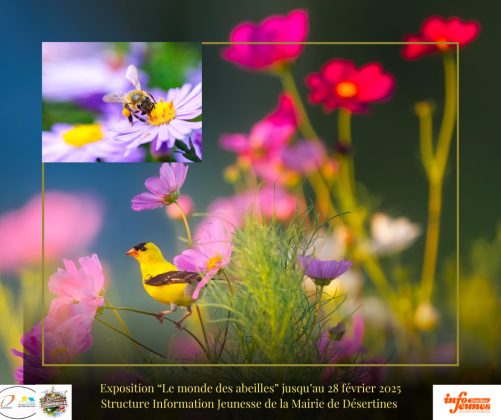 Affiche-exposition-Le-monde-des-abeilles-fev-2025