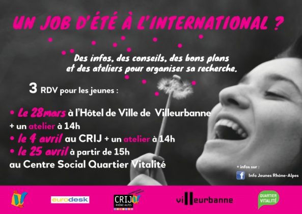 Jobs d'été à l'international PIJ Quartier Vitalité