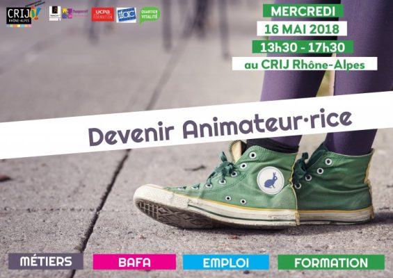 Après-midi métiers de l'animation 16 mai au CRIJ