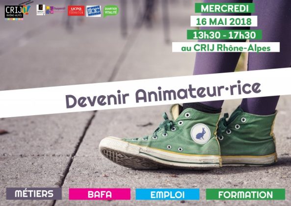 Après-midi métiers de l'animation 16 mai au CRIJ