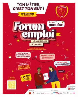 Ton métier c'est ton but ! job dating à la Duchère
