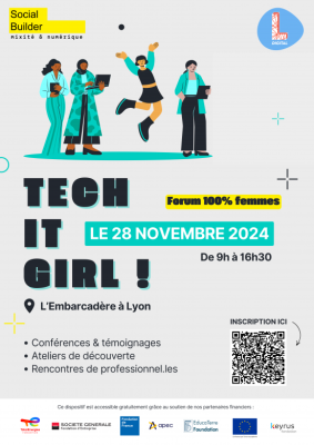 Forum découverte Tech it Girl le 28 novembre 2024