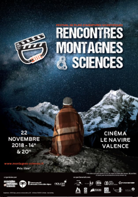 Affiche rencontres et montagnes 2018 à Valence