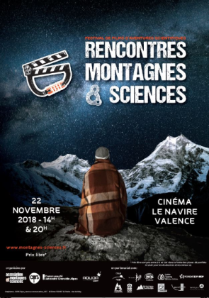 Affiche rencontres et montagnes 2018 à Valence