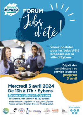 Affiche Forum job d'été