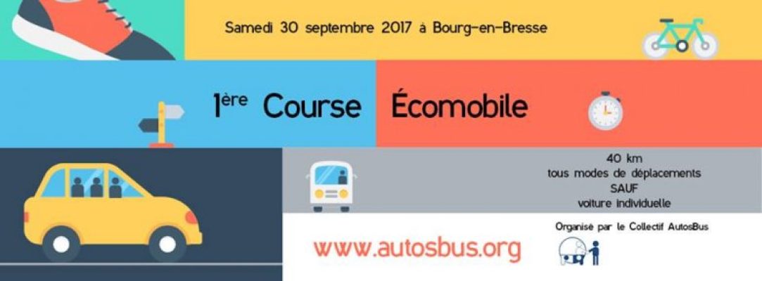 Course écomobile Bourg-en-Bresse.