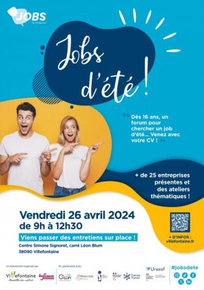Affiche Forum job d'été