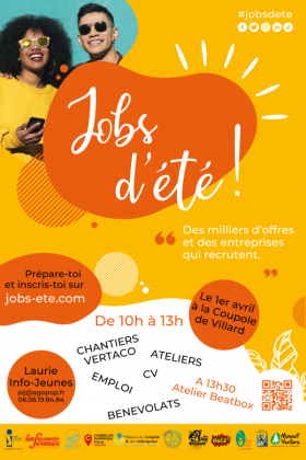 Affiche Forum job d'été