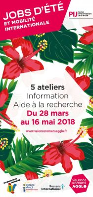 affiche atelier CV Bourg les Valence