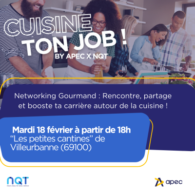 affiche événement cuisine ton job