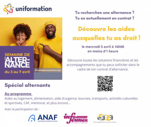 Webinaire spécial Alternants