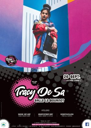 Affiche concert Tracy De Sá Bouge de l'Art 2018