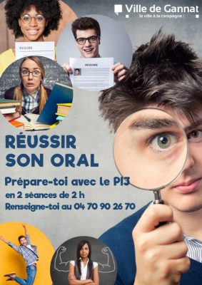 Affiche Gannat : réussir son oral