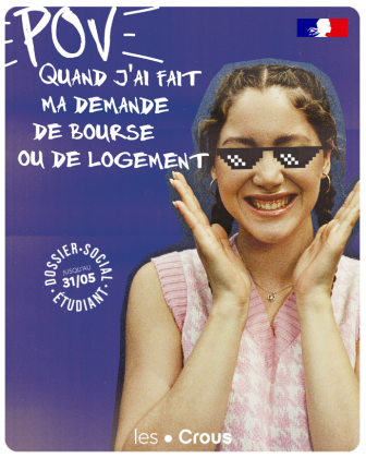 visuel crous demande logement et bourse