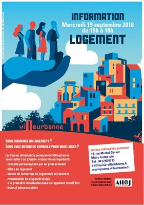 Info logement pour les Jeunes, Villeurbanne