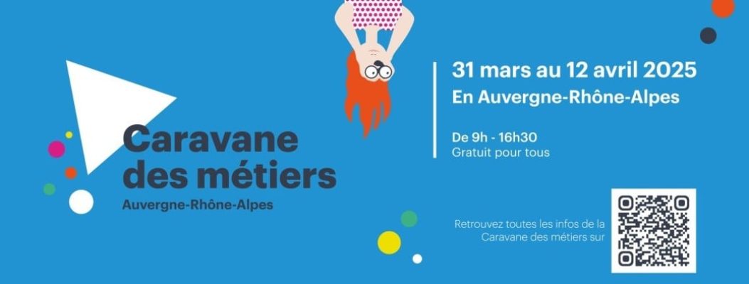 affiche caravane des metiers 2025