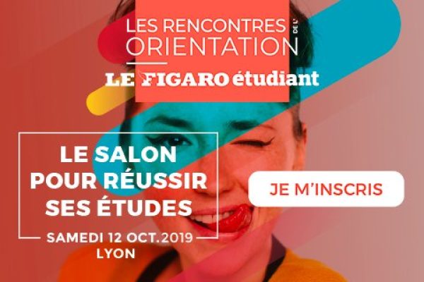 Rencontres de l'orientation, Lyon 2e, Le Figaro Etudiant, samedi 12 octobre 2019