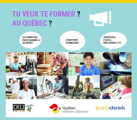 Information, La formation professionnelle ​au Québec, CRIJ, Lyon 2e