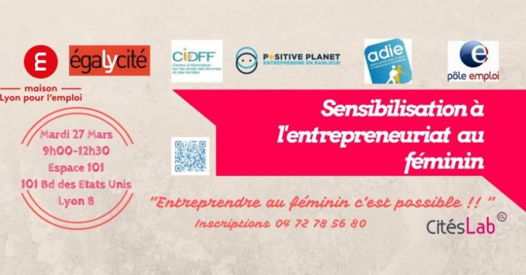 Sensibilisation à l'entrepreneuriat au féminin