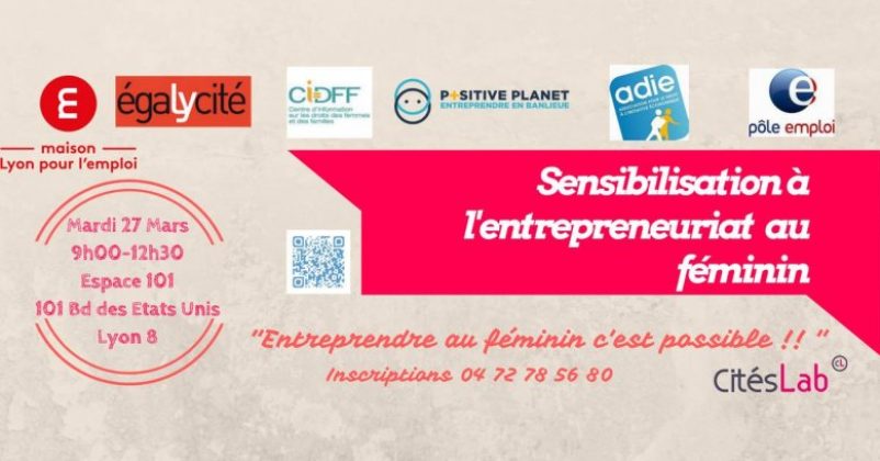 Sensibilisation à l'entrepreneuriat au féminin