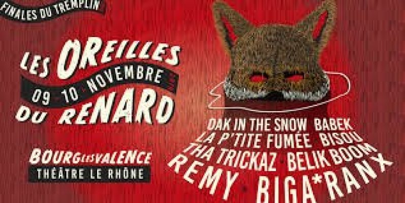 Affiche festival les oreilles du renard édition 2019