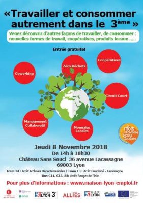 "Travailler et consommer autrement dans le 3e", Lyon