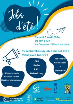Affiche Forum job d'été